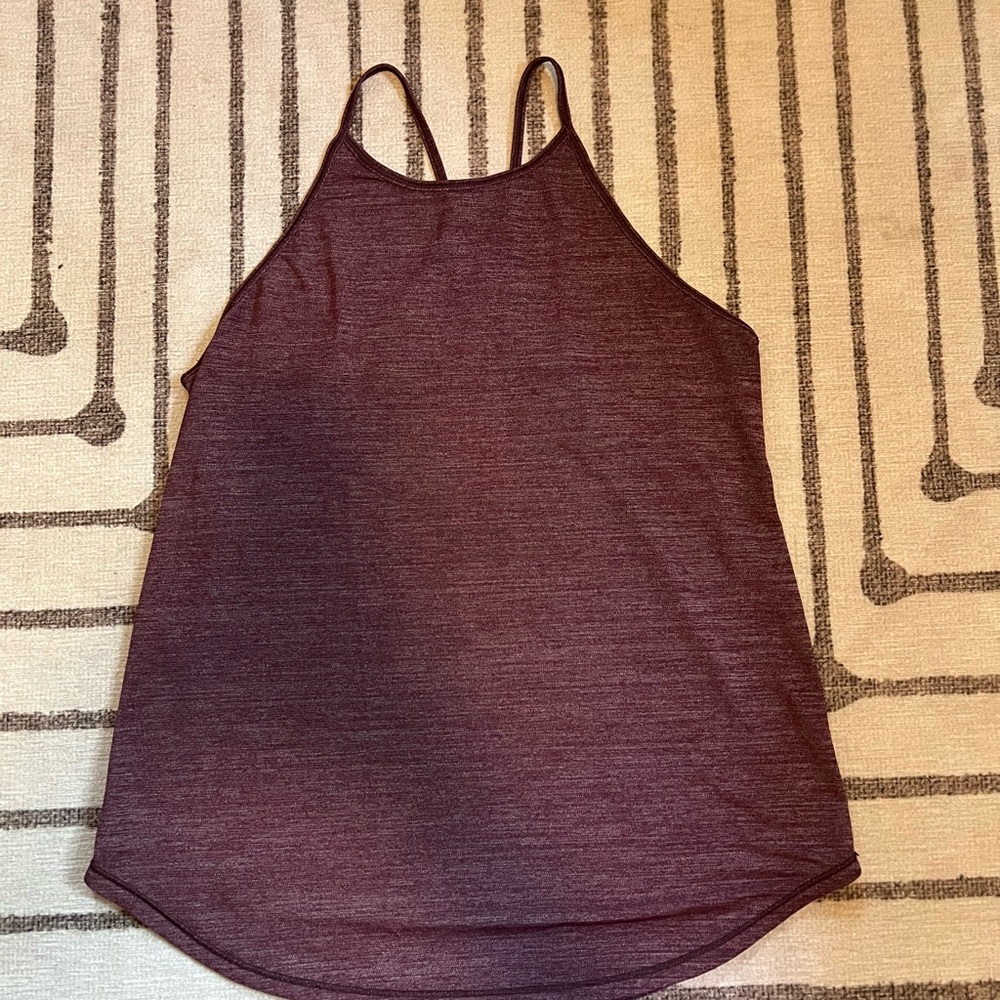 Women's Lululemon Burgundy Tank Top